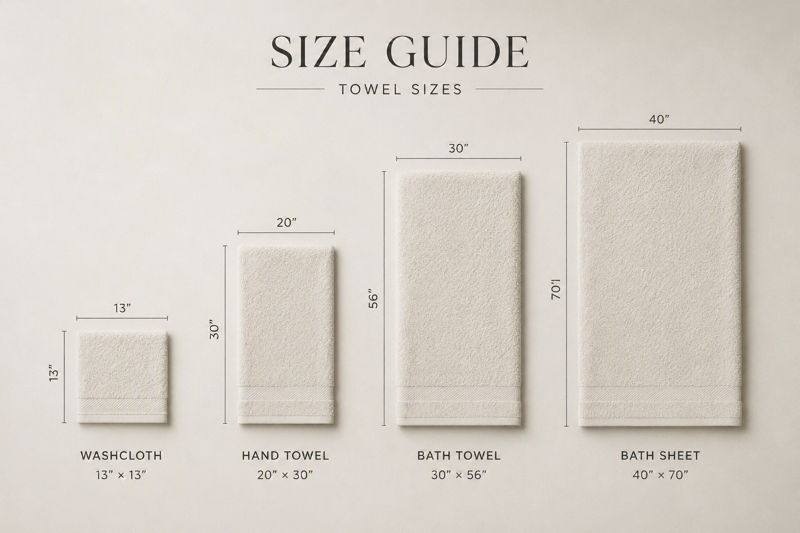 Towel Size Guide