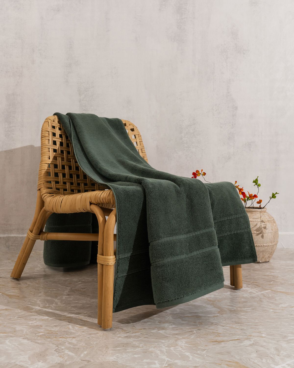 Turkish Cotton Bath Towel Set