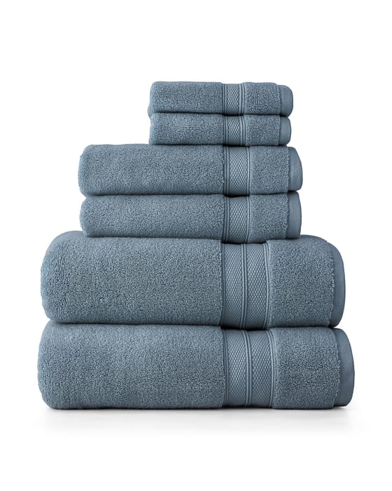 Modal & Cotton Premium Daily Bath Towel Set (6-Piece)