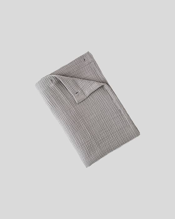 4-Layer Cotton Gauze Shower Curtain