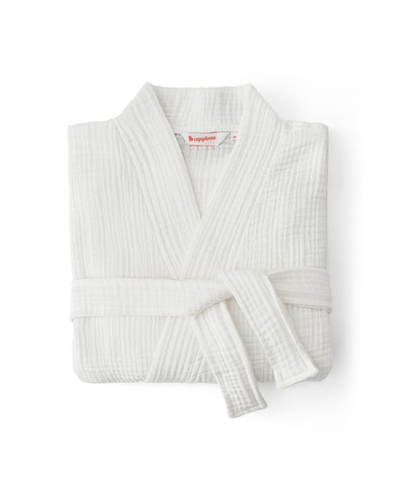 kimono gauze bathrobe