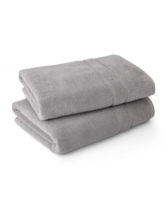 Classic Turkish Cotton Ultra Dense 800 GSM Bath Sheet Set (2-Piece)