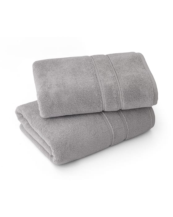 Classic Turkish Cotton Ultra Dense 800 GSM Bath Towel Set (2-Piece)