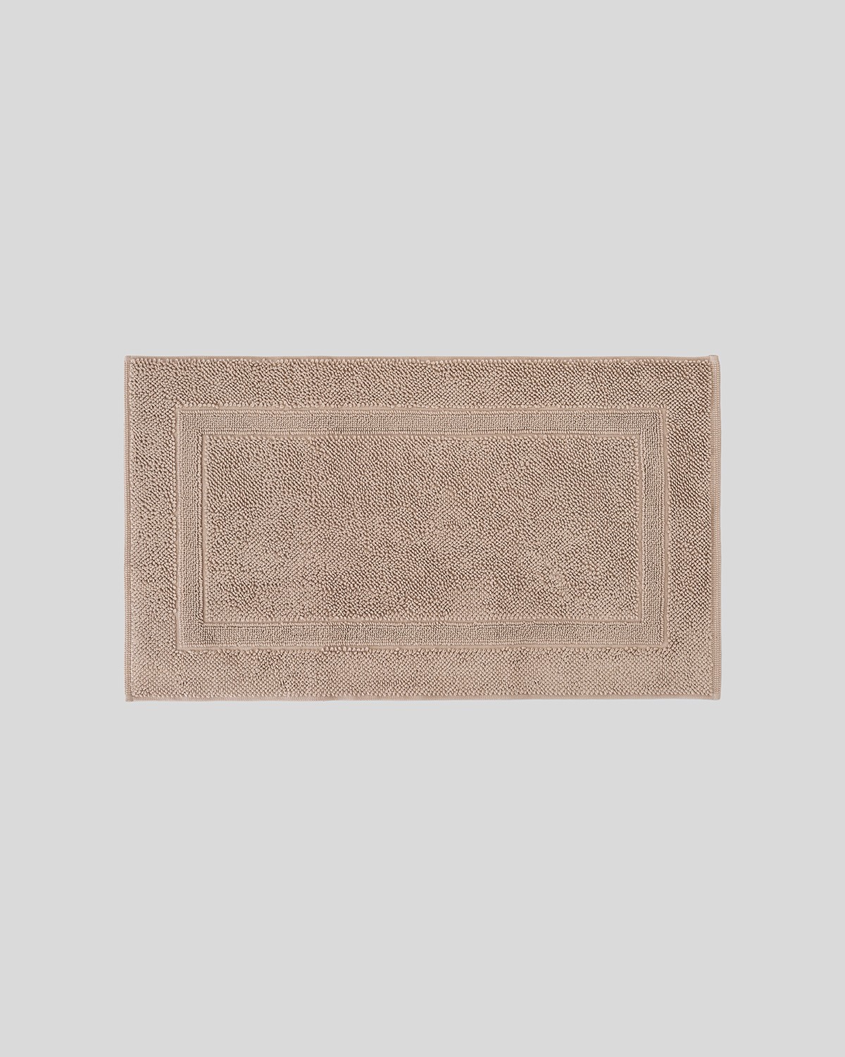 Plush Cotton Bath Rug, Sandshell