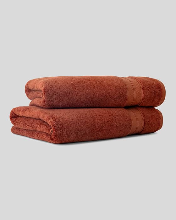Luxury Bath Sheets in Sienna