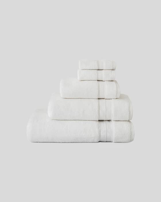 Luxury All Towel Set in White