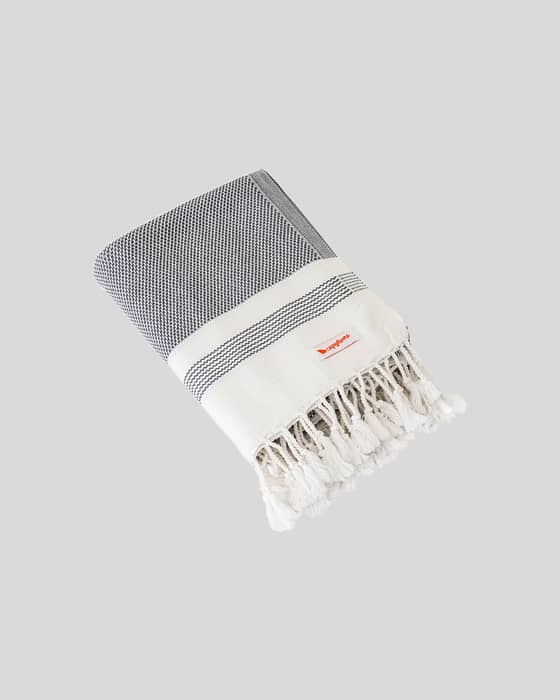 Textured Stripe Premium Beach Towel
