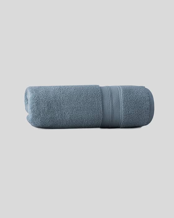 Luxury Bath Towel in Blue Shadow