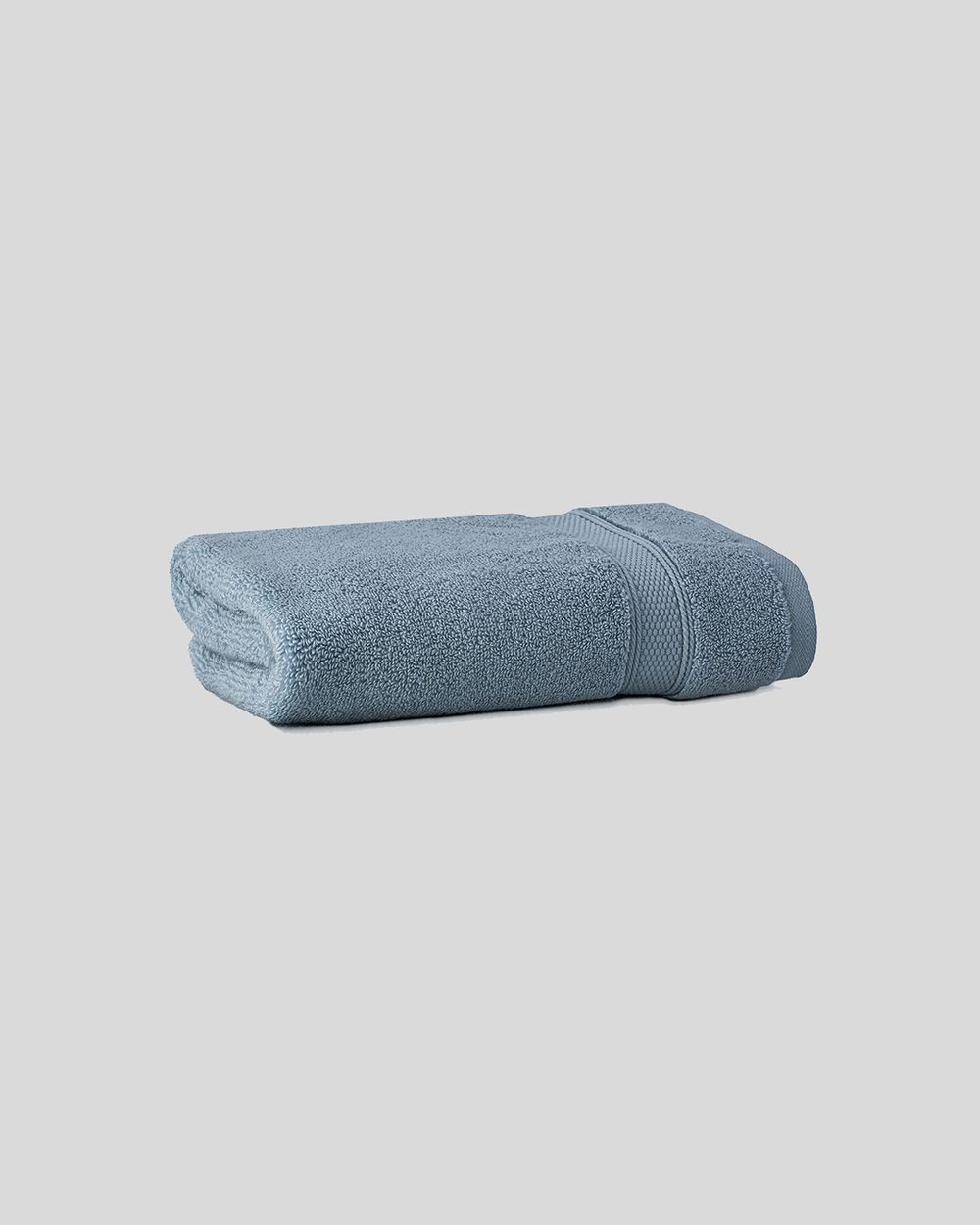 Luxury Hand Towel in Blue Shadow
