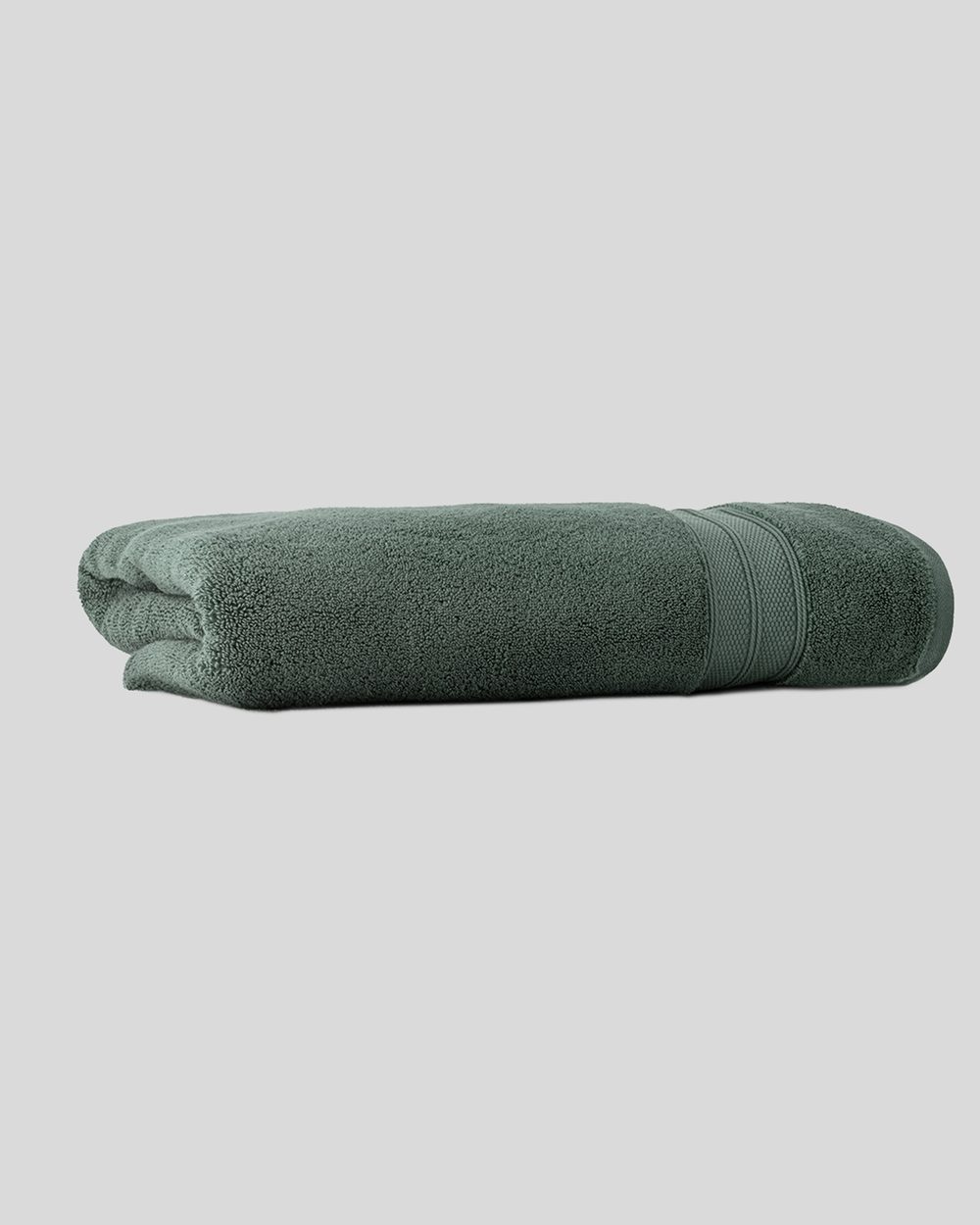 Luxury Bath Sheet in Pine Green