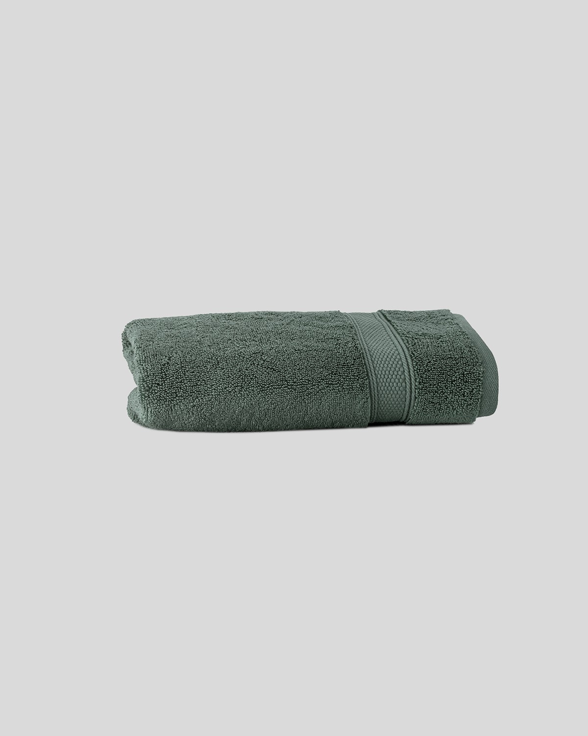 Luxury Hand Towel, Pine Green