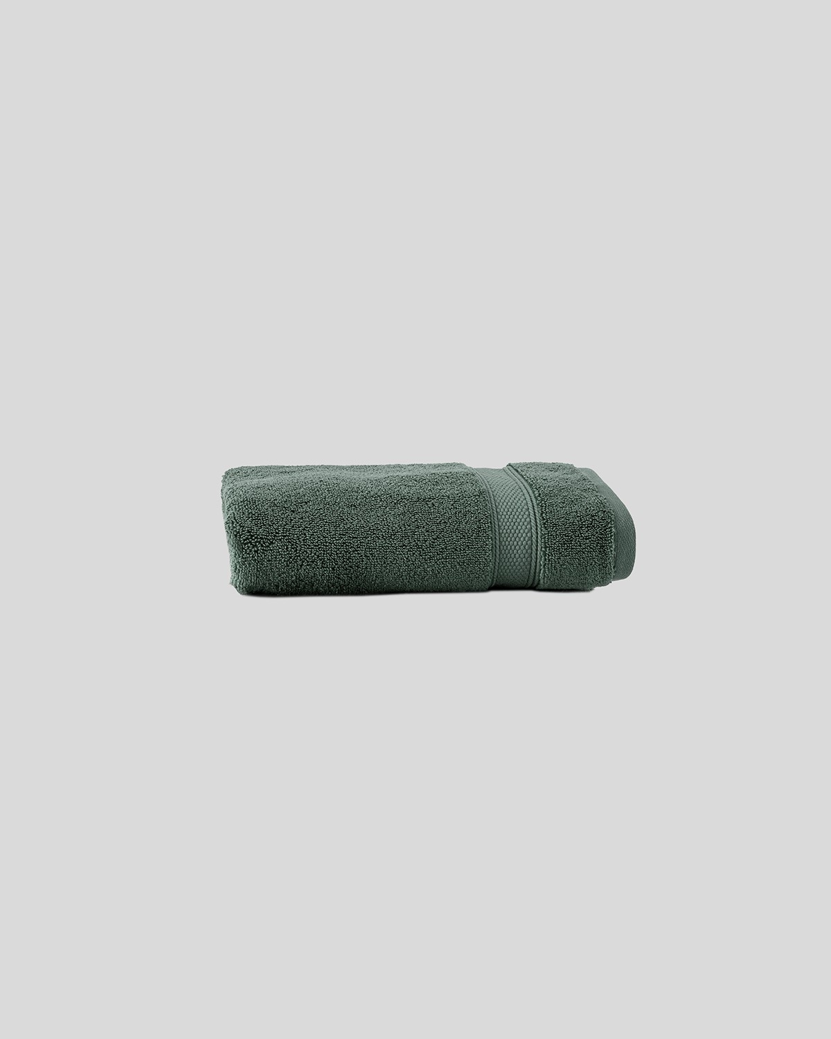 Luxury Washcloth, Pine Green