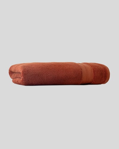 Luxury Bath Sheet in Sienna