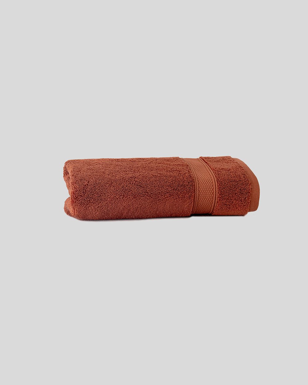Luxury Hand Towel in Sienna