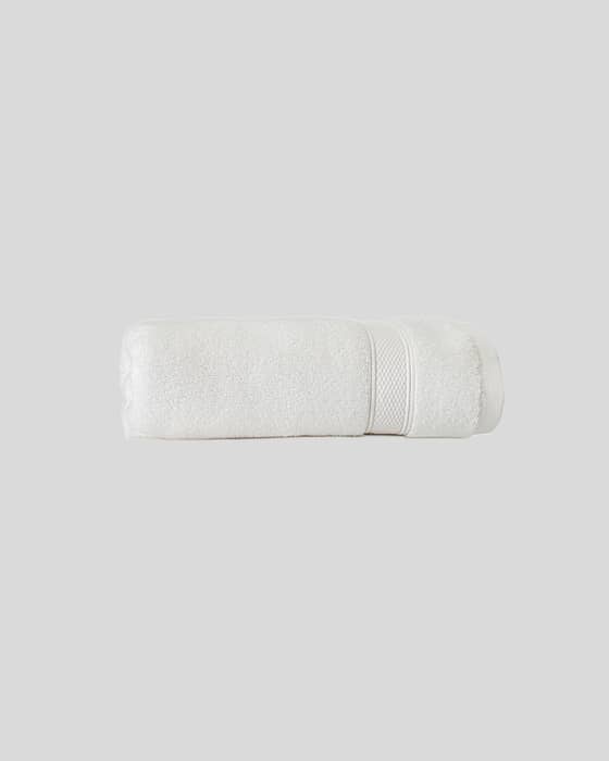 Luxury Hand Towel in White
