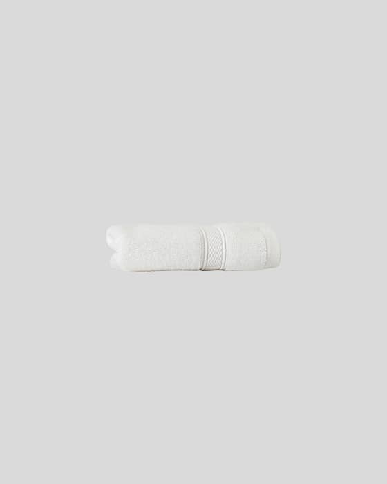 Luxury Washcloth in White