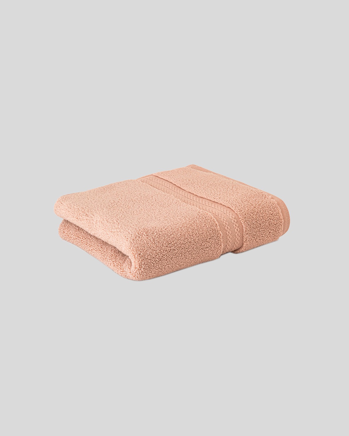 Terry Hand Towel, Almond Apricot