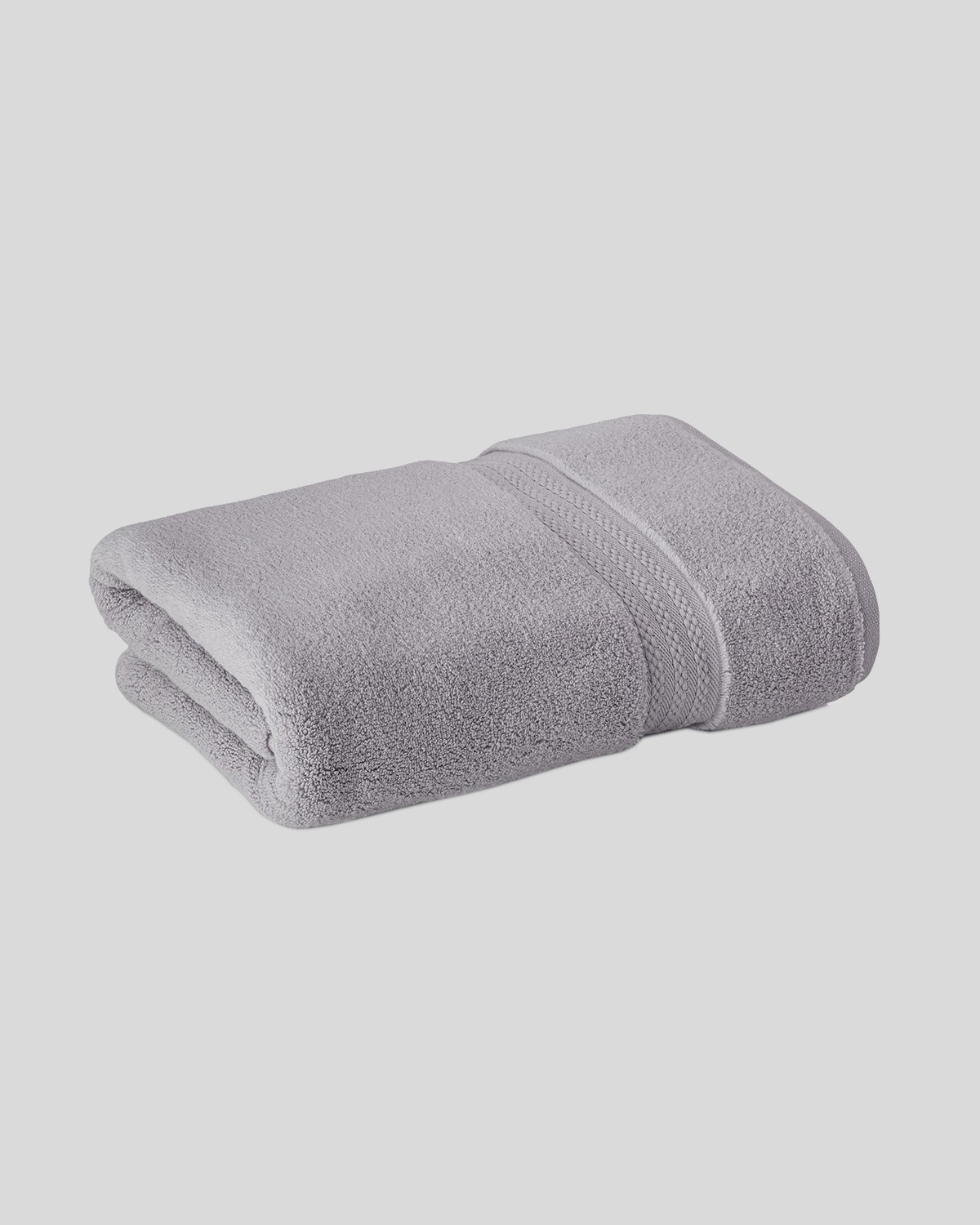 Terry Bath Towel, Opal Gray