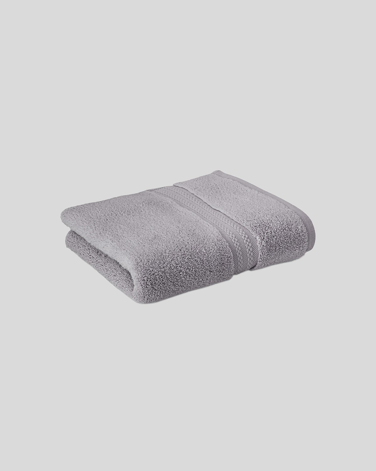Terry Hand Towel, Opal Gray