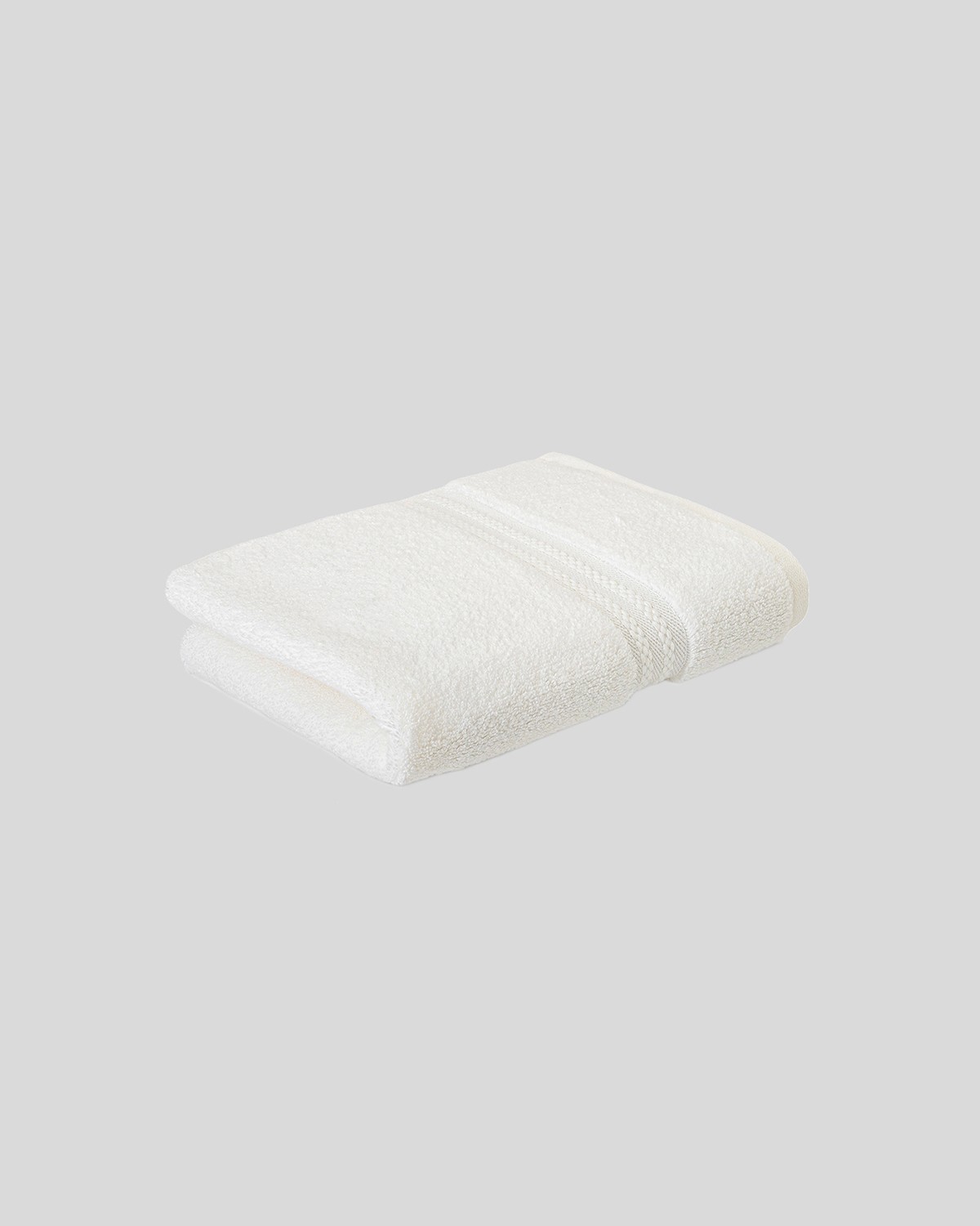 Terry Hand Towel, White
