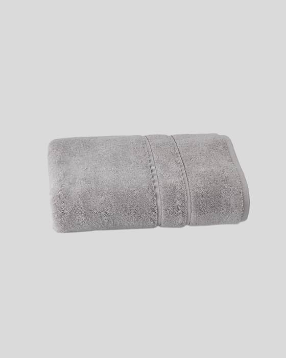 Turkish Cotton Bath Towel in Opal Gray