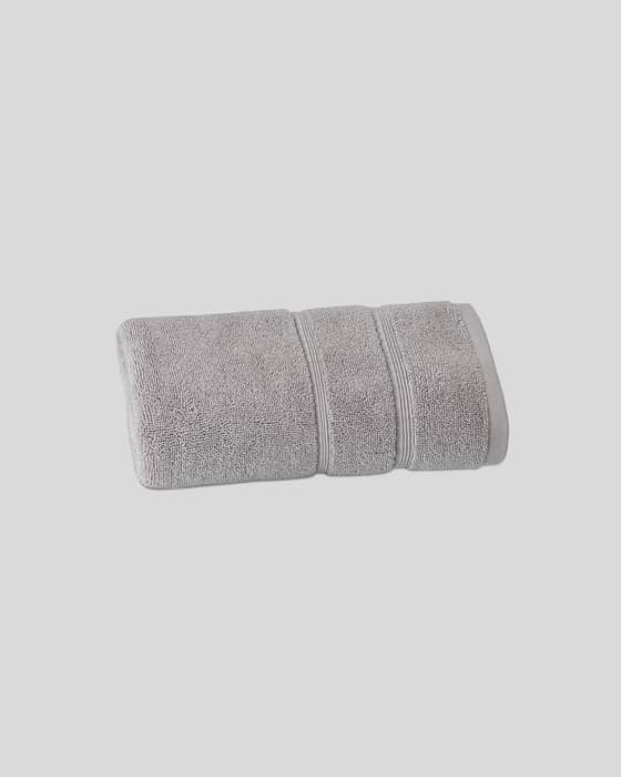 Turkish Cotton Hand Towel in Opal Gray