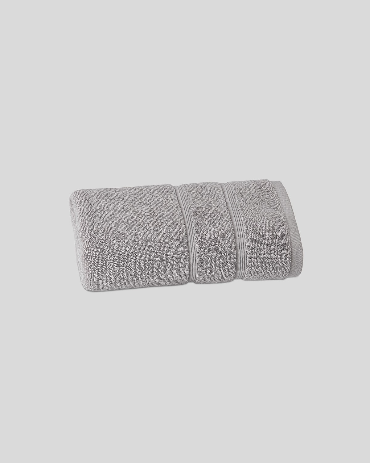 Turkish Cotton Hand Towel, Opal Gray