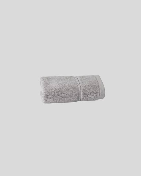 Turkish Cotton Washcloth in Opal Gray