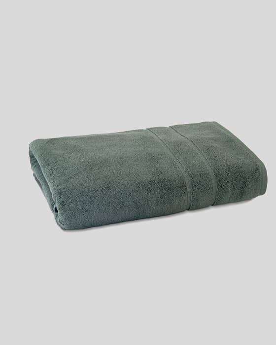 Turkish Cotton Bath Sheet in Pine Green