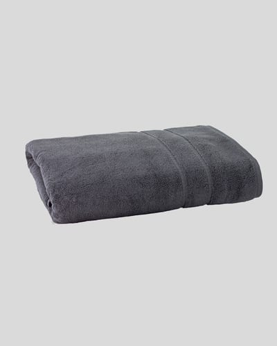Turkish Cotton Bath Sheet in Tornado Gray