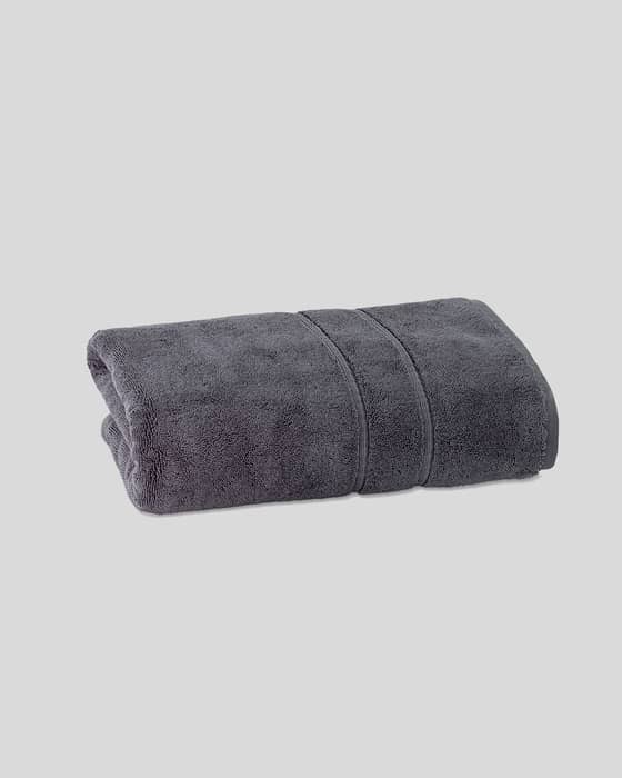 Turkish Cotton Bath Towel in Tornado Gray