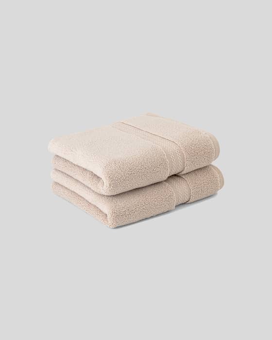 Terry Hand Towels in Sandshell