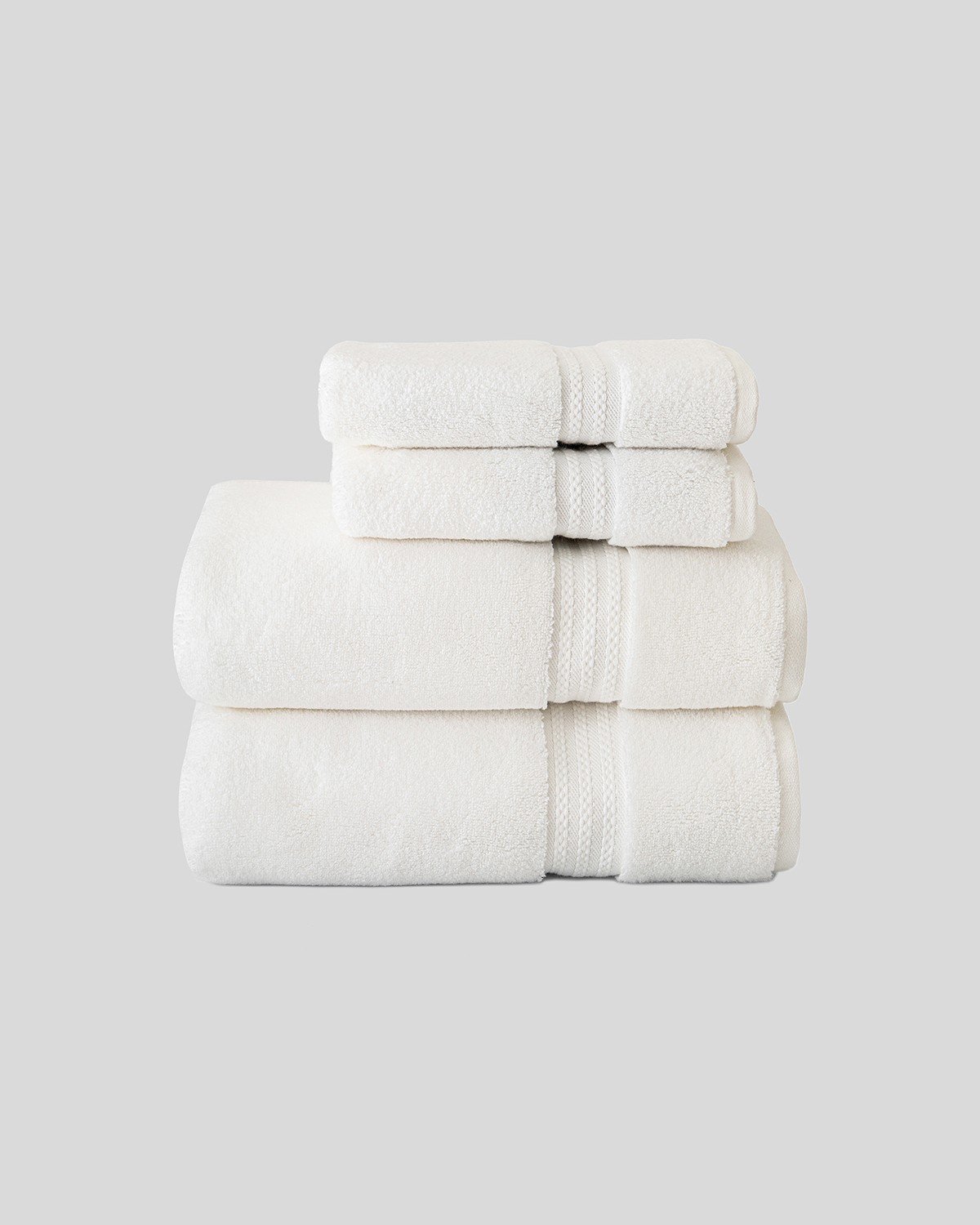 Terry Towel Sets, White