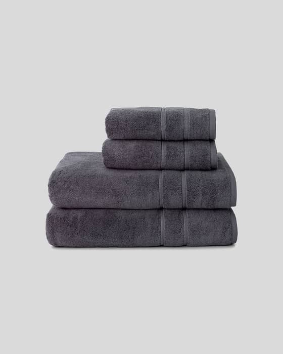 Turkish Cotton Bath Sheet Set in Tornado Gray