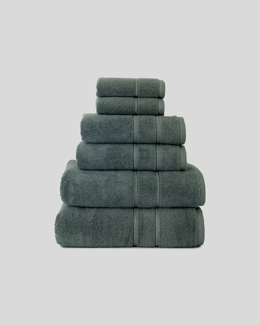 Turkish Cotton Towel Six Piece Set