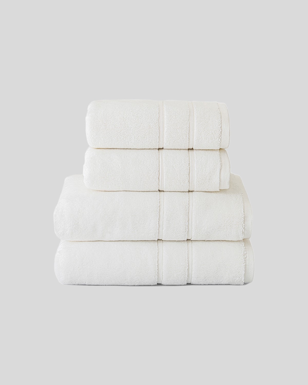 Turkish Cotton Towel Sets, White