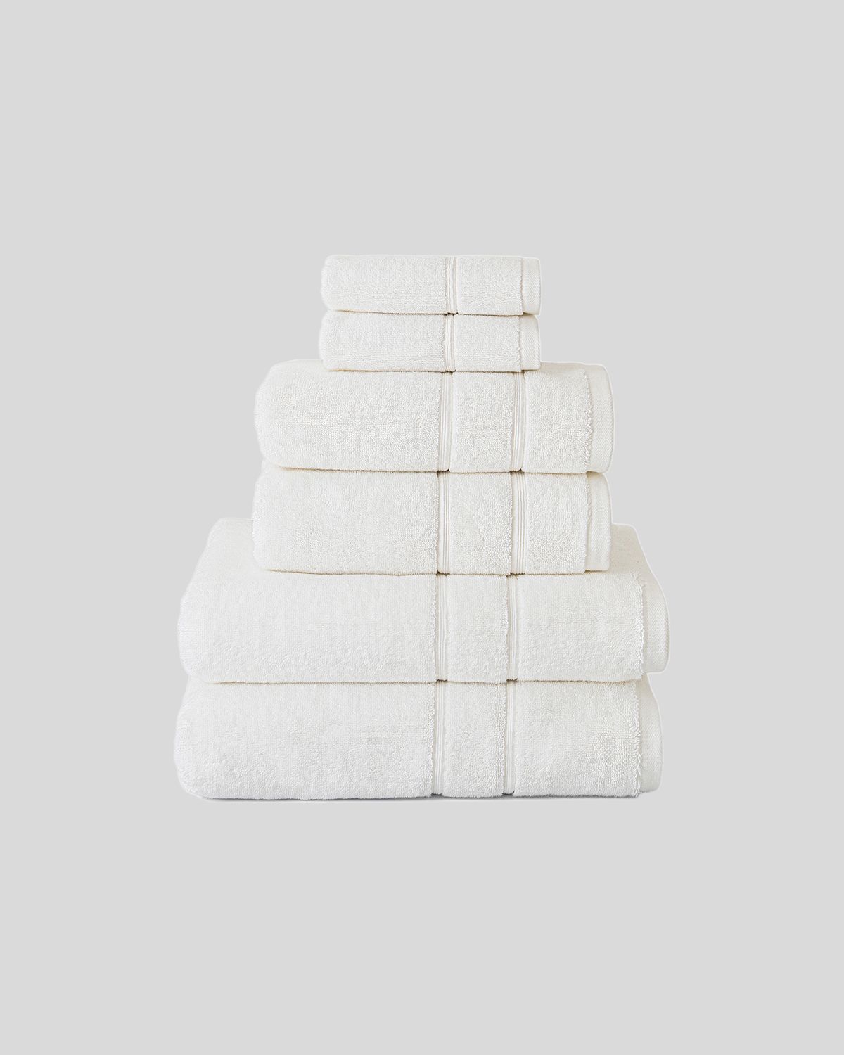 Turkish Cotton Towel Six Piece Set