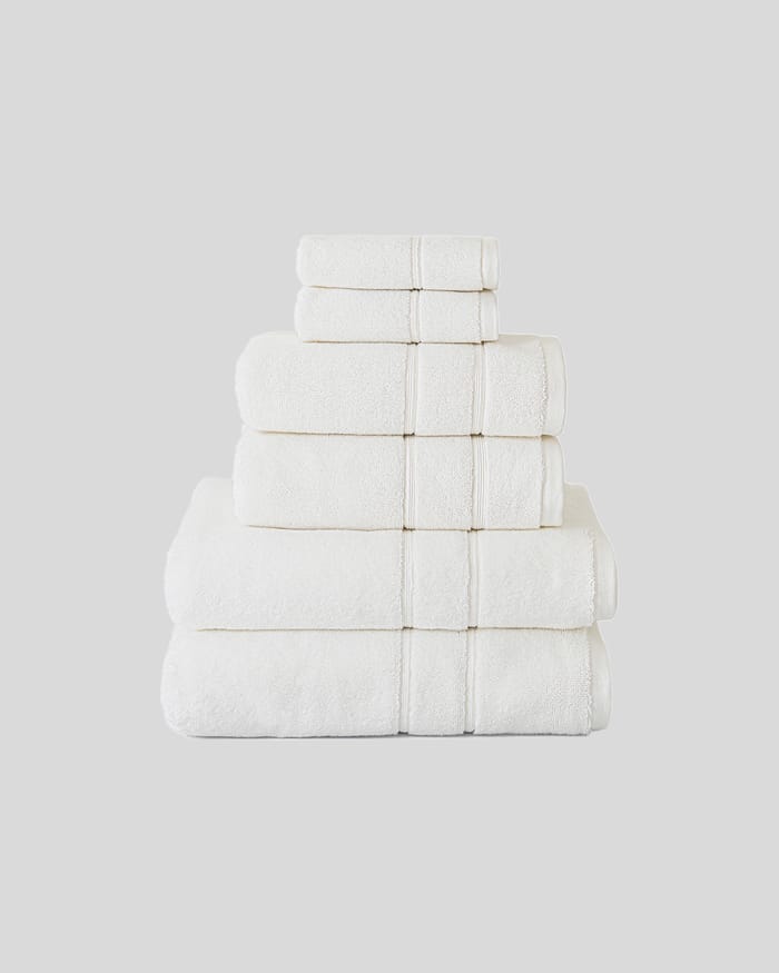 Turkish Cotton Towel Six Piece Set